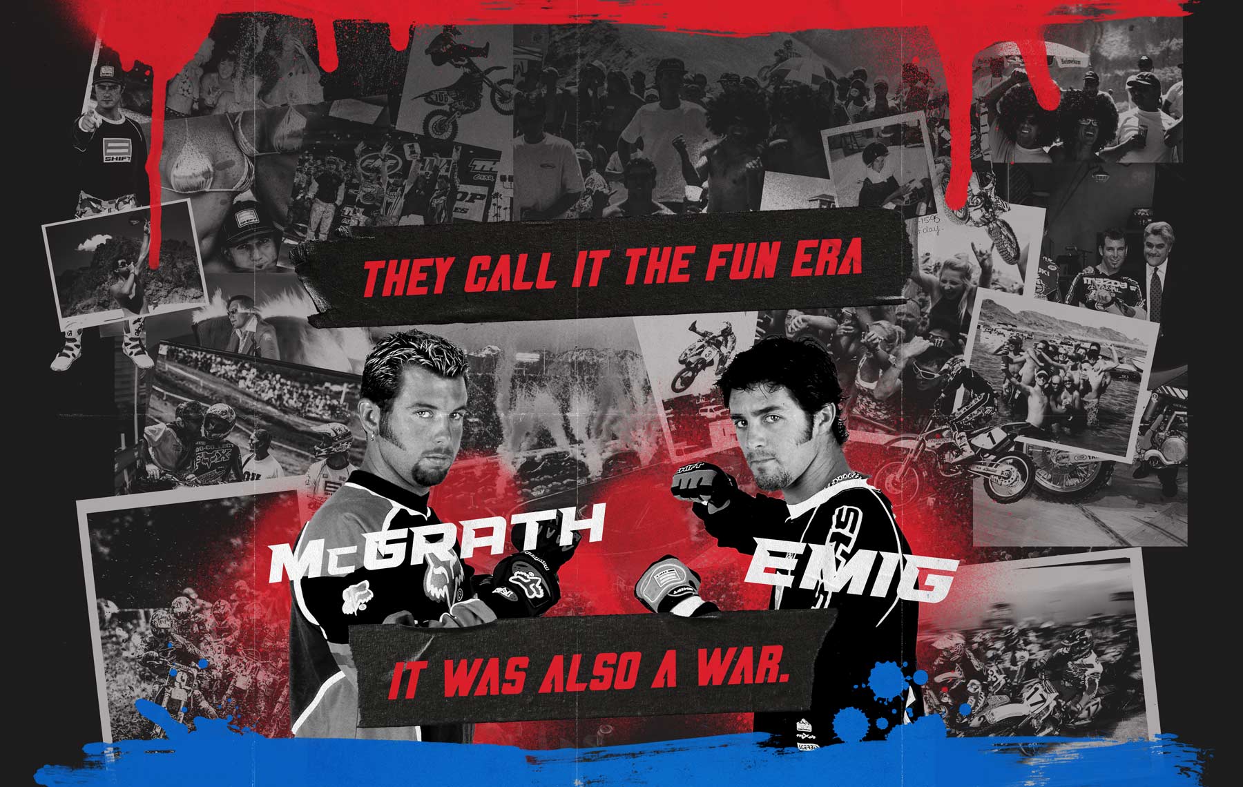 They call it the fun era. McGrath vs Emig — it was also a war.
