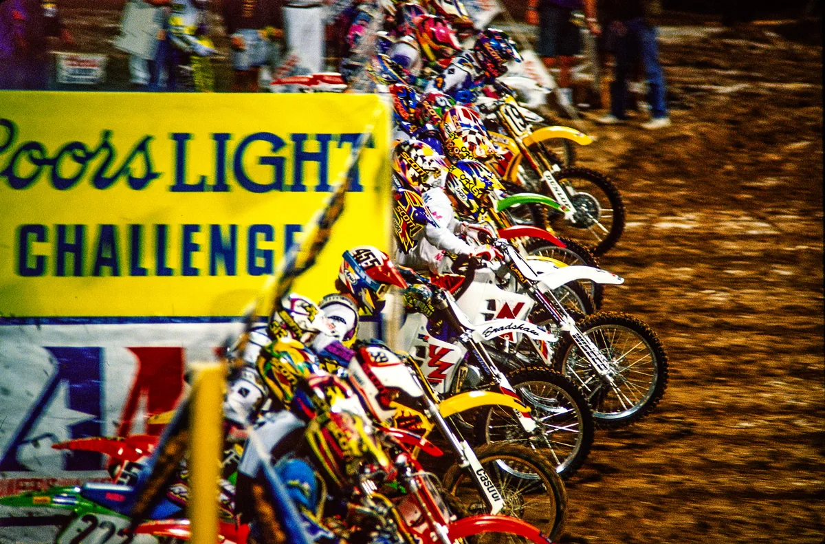 The gate drops at the Coors Light Challenge